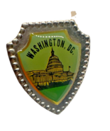 Vintage Washington D.C Tourist Shield Crest Lapel Pin W/ Capitol Building - €12,97 EUR