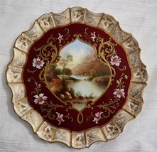 Superb Aynsley Hand Painted Plate Loch Katrina by R. G. Keeling c1940 #3591 - £123.34 GBP