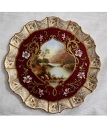 Superb Aynsley Hand Painted Plate Loch Katrina by R. G. Keeling c1940 #3591 - £122.62 GBP