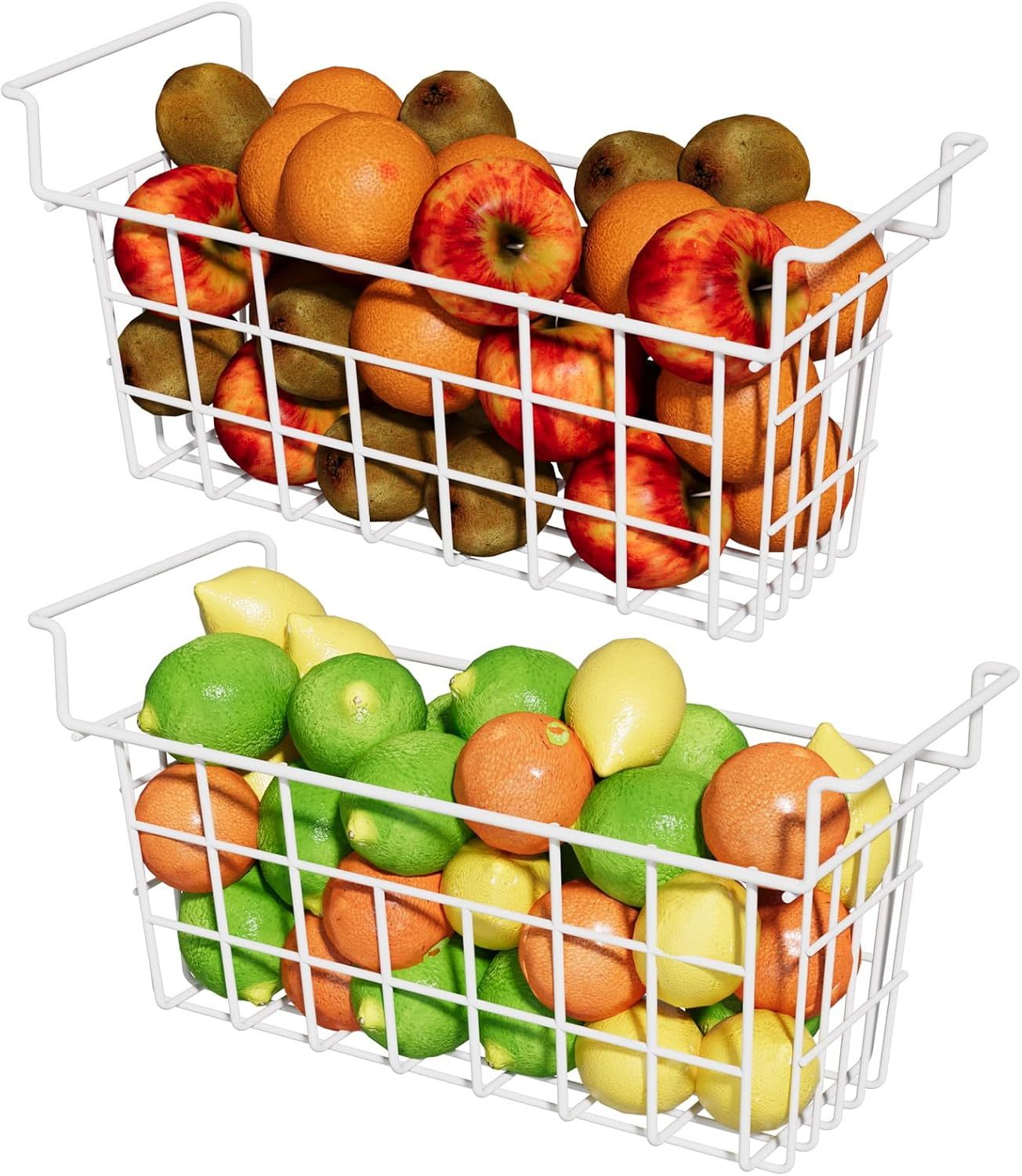 17.5 Inch 2Packs Chest Freezer Organizer Bins, Deep Freezer Basket With ... - $39.99