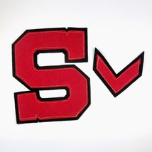 Springfield High School Varsity Letter &#39;S&#39; &amp; Chevron Patch 1940s Missour... - $39.70