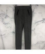 Like an Angel Women Black Gray Chevron Print Casual Pants L - $320.64 MXN