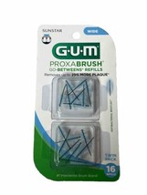 GUM Proxabrush Go-Betweens Refills - Wide - Compatible with  Permanent Handle - £11.00 GBP