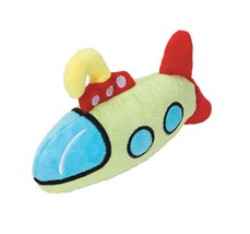 MPP Way to Go Dog Soft Plush Squeaker Chew Toy Exciting Color Texture an... - £10.51 GBP+