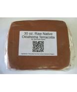 30 oz. Raw Native Oklahoma Terracotta Clay By Red Earth Seeds - £11.70 GBP