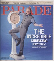 Incredible Shrinking Drew Carey  @ Parade Magazine Sep 2010 - £4.47 GBP