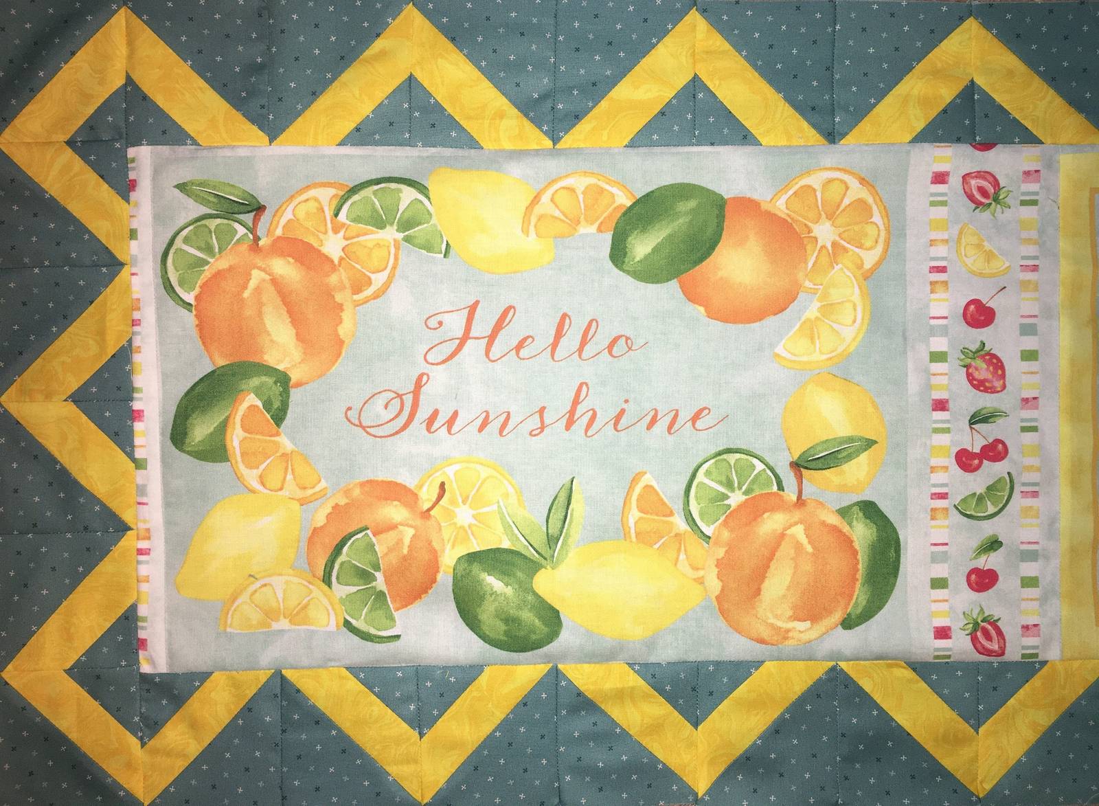 Primary image for May Pineapples and Citrus Table Runner