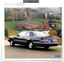 1987	Ford Thunderbird Advertising Dealer Sales Brochure	4604 - $7.43