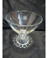 Boopie Fruit Sherbet Cup Goblet Anchor Hock Glass Co 1950-Discountinue - £6.22 GBP