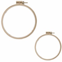 Morgan Quality Products No-Slip Embroidery Hoops Bundle, Interlocking To... - £23.83 GBP+