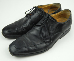Bruno Magli Banuncolo Men&#39;s Black Oxfords Italy 9 M Dress shoes  oxford - $23.75