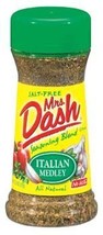 Mrs. Dash Italian Medley Salt Free Seasoning(6 -six) 2 oz bottles - £23.58 GBP