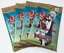 Cardfight Vanguard Moonlit Dragonfang Booster Packs Volume 5, Lot of 4 Packs - £15.93 GBP