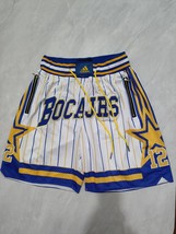 Indiana Pacers Classic White Mesh Pockets Shorts - £29.95 GBP