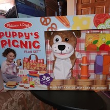 NEW Melissa & Doug Puppys Picnic play set child can have pretend picnic w friend - $23.56