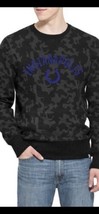 NFL Indianapolis Colts Men’s Sweatshirt Stealth Black Camouflage Size Large NWT - £39.56 GBP