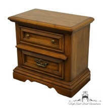 HIGH END Vintage Rustic European Style 26" Two Drawer Nightstand - $474.99