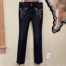 White House Black Market Embellished Slim Bootcut Jeans - $51.20