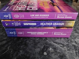 Harlequin Silhouette Heather Graham lot of 3 Romantic Suspense Paperbacks - $5.99