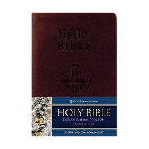 Holy Bible: Douay Rheims Version, Burgundy, Premium Ultrasoft Translation of Lat - £40.33 GBP