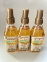 3 Creme of Nature Pure Honey Scalp Refresh Invigorating Leave-In Dry Scalp 8 oz - £26.70 GBP