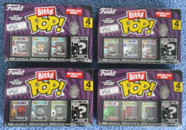 Funko Bitty Pop! Disney Nightmare Before Christmas Set Of Four 4-PACKS W/MYSTERY - £58.95 GBP