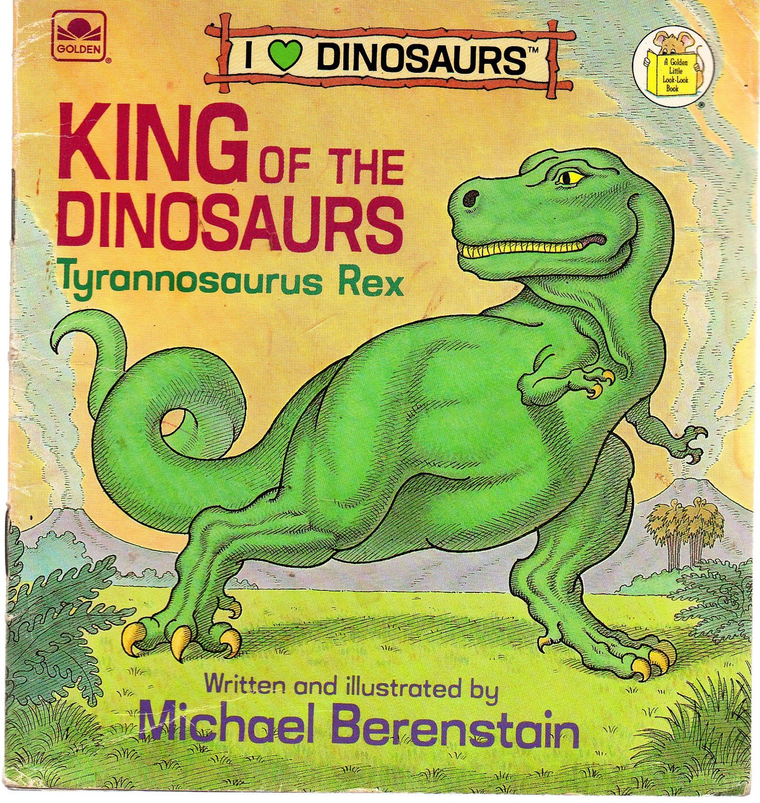 King of the Dinosaurs: Tyrannosaurus Rex (A Golden Little Look-Look Book... - $3.00