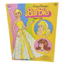 Vintage 1981 Mattel Whitman Pretty Changes Barbie Paper Doll Book Never Used - £26.16 GBP