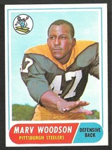 1968 Topps Pittsburgh Steelers Team Lot Marv Woodson Rookie #137 JR Wilburn #59  - £2.39 GBP