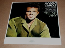 Bobby Vinton Tell Me Why Record Album Vinyl LP Epic Label MONO - £19.97 GBP