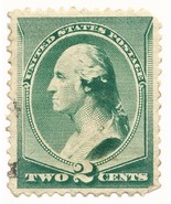 213-A57  2C Washington Stamp Scott - $27.37 MXN