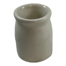 Vintage Homer Laughlin Tooth Pick Holder White Solid RARE Mini Bud Vase - £37.22 GBP