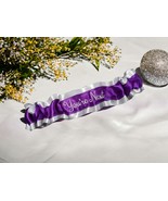 You&#39;re Next! Custom Embroidered Wedding Garter Throw Funny Personalized - $15.00