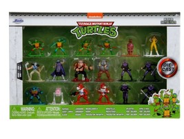Nickelodeon Teenage Mutant Ninja Turtles TMNT Jada Nano Metalfigs 18 Fig... - $14.00