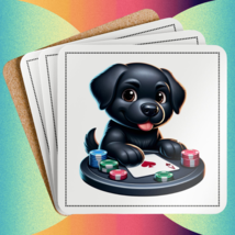 Poker puppy coasters mockup thumb200