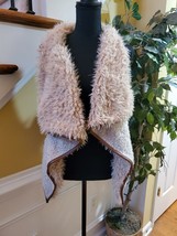 By Together Women&#39;s Vest size S,  beige,  acrylic, polyester, wool - $23.00