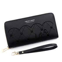 Wallets for Women Long Large Capacity Mobile Phone Bag Love Heart ed Out Long Cl - £48.27 GBP