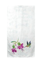 Betsy Drake Purple Hummingbird Beach Towel - $69.29
