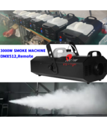 3000W Low Fog Machine For Wedding DMX Remote Stage Effect Spray Smoke Ma... - €362,07 EUR