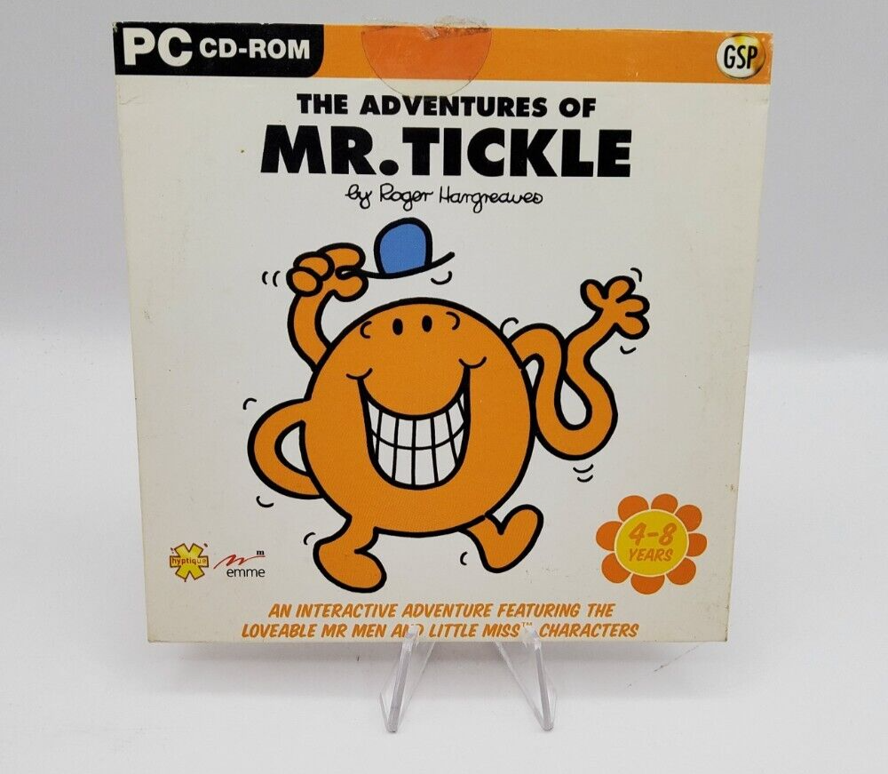 The Adventures of Mr. Tickle ~ 2004 Interactive  Educational CD-Rom - $3.95