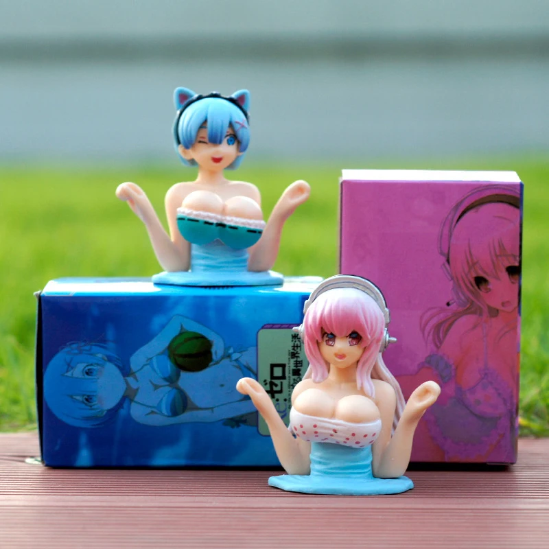 Kanako Chest Shaking Girls Anime Doll Sexy Cute Dolls Ornament Mini Plump Shape - £9.68 GBP