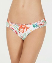 Lucky Brand Printed Side-Shirred Bikini Bottoms, Size S, MSRP $54 - £14.93 GBP