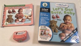 Leap Frog Little Touch Library LeapPad Book Cartridge Let&#39;s Get Busy, Baby - £7.82 GBP