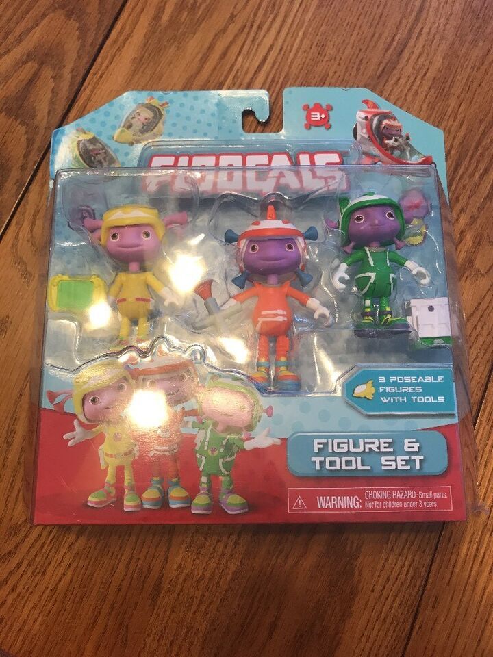 Floogals Just Play 3 Pack Figures with Accessories-BRAND NEW-SHIPS SAME BUS DAY