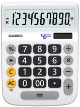 Casio NU-8A-N Universal Calculator, 8-Digit Notebook Type - $20.99