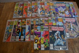 Power Man Iron Fist #55-58 60-62 65 68-72 76 80 84 more Marvel Comics Lot of 27 - £94.76 GBP