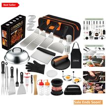 237pcs Stainless Steel Flat Top Griddle Accessories Set for Outdoor Barb... - $75.19