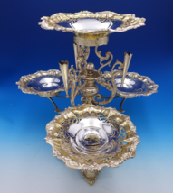 Queens by Joseph Rogers and Sons Sheffield England Silverplate Epergne (#7578) - £1,431.57 GBP