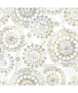 Room Mates Peel &amp; Stick Wallpaper Bohemian Pattern RMK9122WP *NEW* - $30.07 CAD