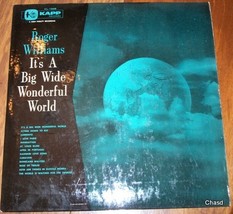 An item in the Music category: Roger Williams- It's A Big, Wide, Wonderful World- vinyl